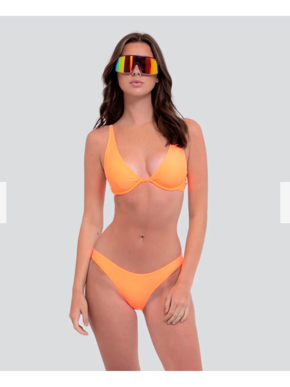 surf style Abyss Blue Underwire Bikini SET in Abyss Blue